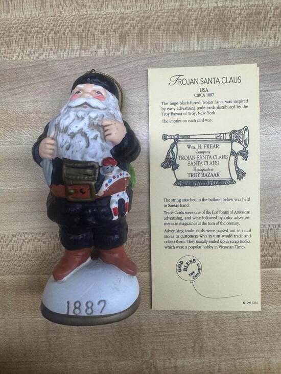 Other - Memories of Santa “Trojan Santa Claus 1887” Vintage Ornament Christmas